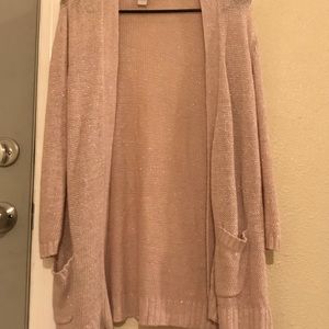 Chico’s Pink Cardigan Size 1